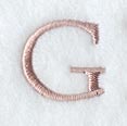 Dauphin Letter G (3 Inch)
