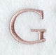 Dauphin Letter G (3 Inch)