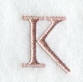 Dauphin Letter K (3 Inch)