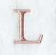 Dauphin Letter L (3 Inch)