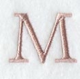 Dauphin Letter M (3 Inch)