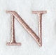 Dauphin Letter N (3 Inch)