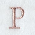Dauphin Letter P (3 Inch)