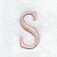 Dauphin Letter S (3 Inch)