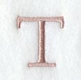 Dauphin Letter T (3 Inch)