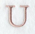 Dauphin Letter U (3 Inch)