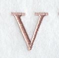 Dauphin Letter V (3 Inch)