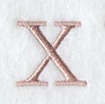 Dauphin Letter X (3 Inch)
