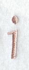 Dauphin Lower Case Letter i (3 Inch)
