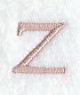 Dauphin Lower Case Letter z (3 Inch)