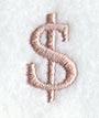 Dauphin Dollar Sign (3 Inch)
