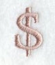Dauphin Dollar Sign (3 Inch)