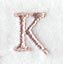 Dauphin Letter K (3 Inch)