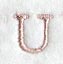 Dauphin Letter U (3 Inch)
