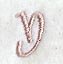 Dauphin Lower Case Letter y (3 Inch)
