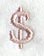 Dauphin Dollar Sign (3 Inch)