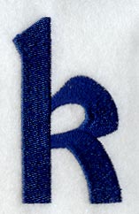 Enchantment Lower Case Letter k (3 Inch)