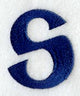Enchantment Lower Case Letter s (3 Inch)