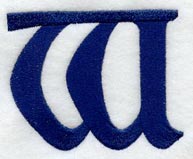 Enchantment Letter W (3 Inch)