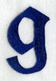 Enchantment Lower Case Letter g (3 Inch)