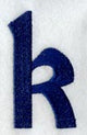 Enchantment Lower Case Letter k (3 Inch)