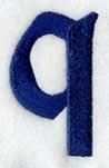 Enchantment Lower Case Letter q (3 Inch)