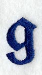 Enchantment Lower Case Letter g (3 Inch)