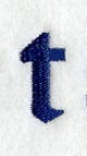 Enchantment Lower Case Letter t (3 Inch)