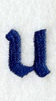 Enchantment Lower Case Letter u (3 Inch)