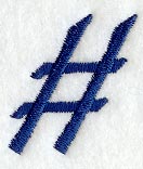 Enchantment Number Sign (3 Inch)