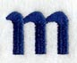 Enchantment Lower Case Letter m (3 Inch)