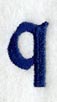 Enchantment Lower Case Letter q (3 Inch)