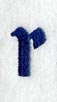 Enchantment Lower Case Letter r (3 Inch)