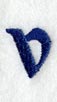 Enchantment Lower Case Letter v (3 Inch)