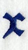 Enchantment Lower Case Letter x (3 Inch)
