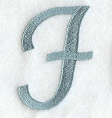 Flair Script Letter F (3 Inch)