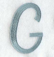 Flair Script Letter G (3 Inch) – Embroidery Library