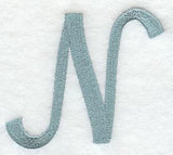 Flair Script Letter N (3 Inch)