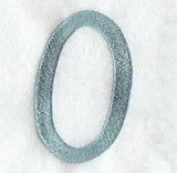 Flair Script Letter O (3 Inch)