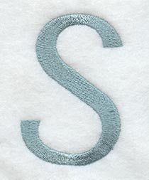 Flair Script Letter S (3 Inch)