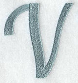 Flair Script Letter V (3 Inch)