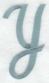 Flair Script Letter Y (3 Inch)