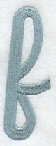Flair Script Lower Case Letter f (3 Inch)