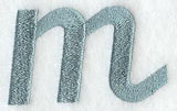 Flair Script Lower Case Letter m (3 Inch)