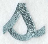 Flair Script Lower Case Letter s (3 Inch)