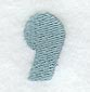 Flair Script Comma (3 Inch) – Embroidery Library