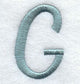 Flair Script Letter G (3 Inch)