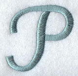 Flair Script Letter P (3 Inch)