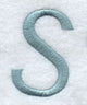 Flair Script Letter S (3 Inch)