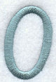 Flair Script Number 0 (3 Inch)